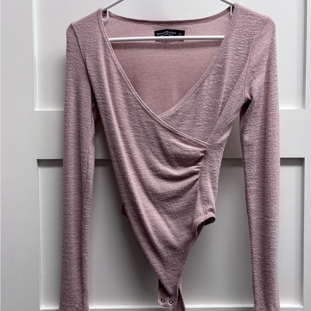 Abercrombie Soft A&F Cozy Wrap Bodysuit XS